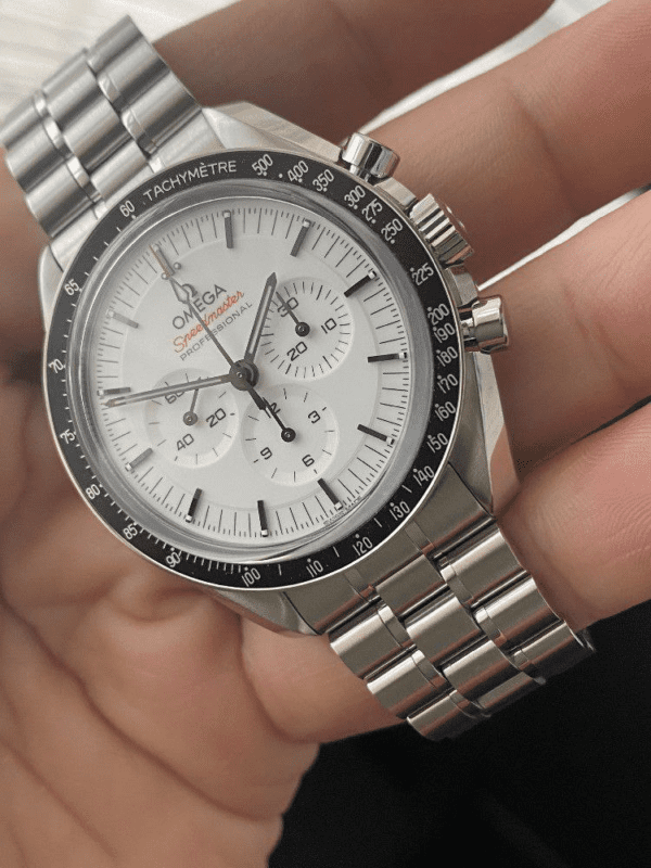 Omega Speedmaster Moonwatch White